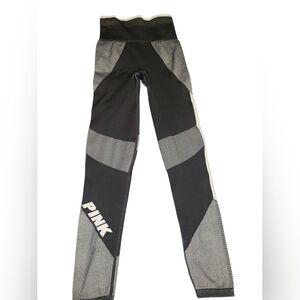 PINK VICTORIA'S SECRET LEGGINGS SIZE XS